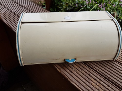 Old bread bin - vintage, country