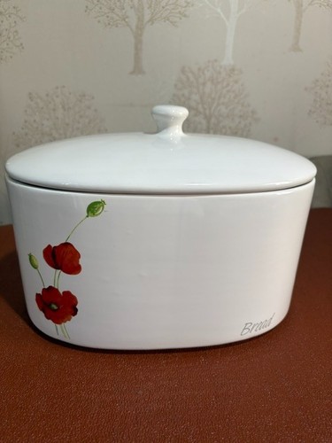 Rayware alpine poppy bread bin - bread,