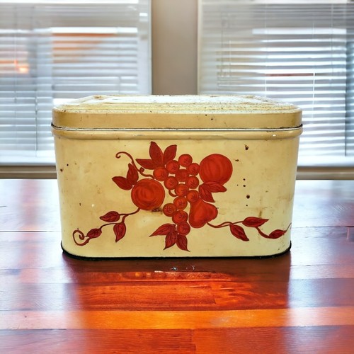 Decoware metal bread box mcm - box,